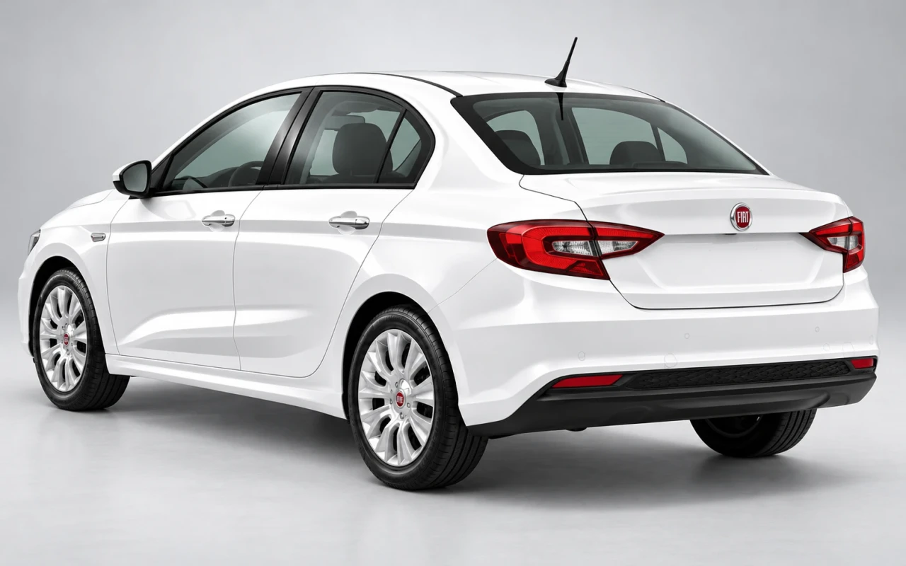 Fiat Egea arka 3/4 görünüm
