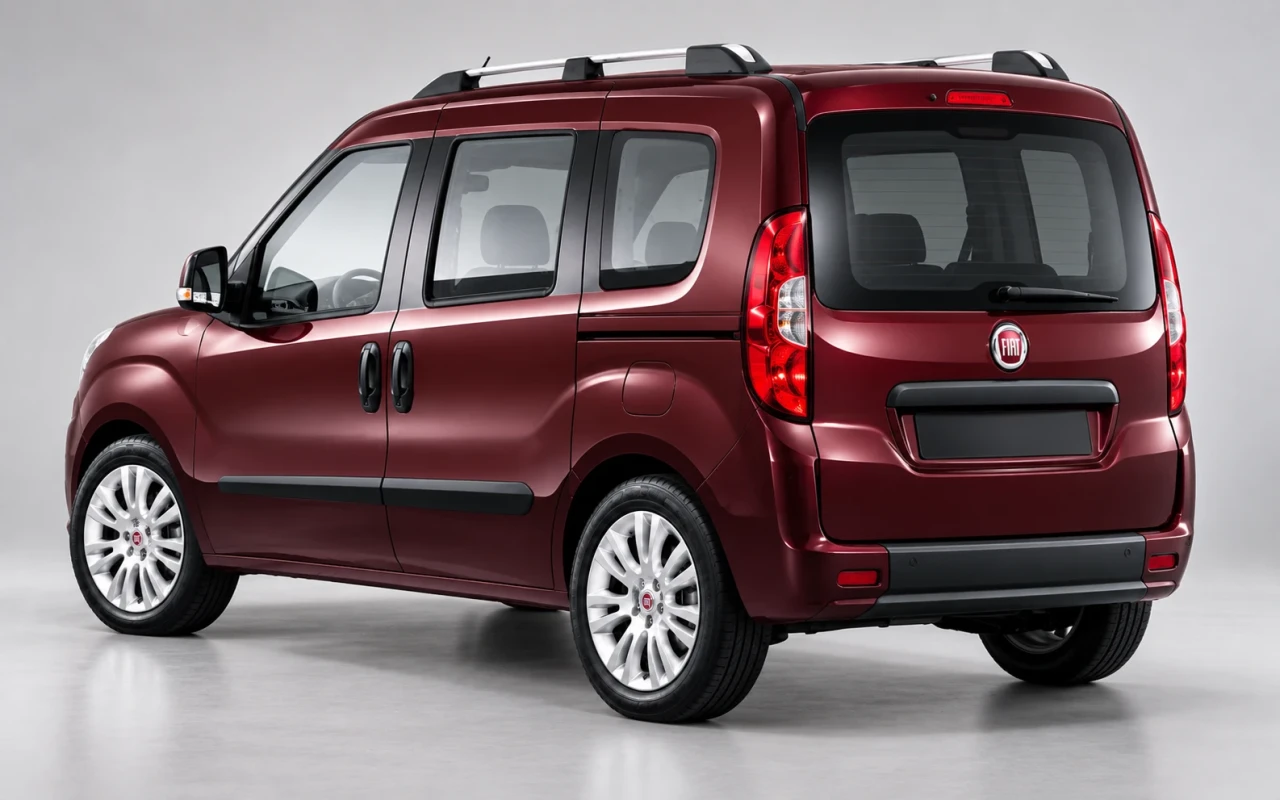 Fiat Doblo arka 3/4 görünüm