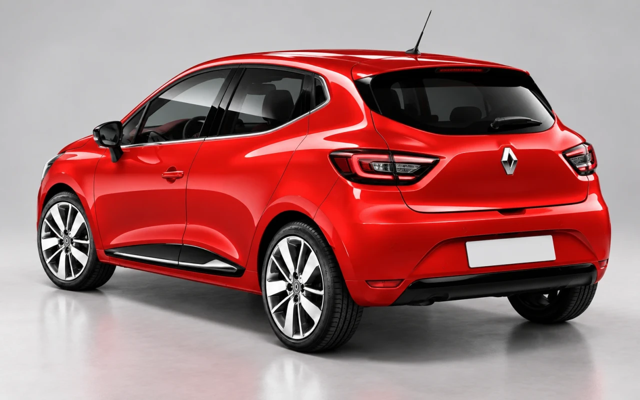 Renault Clio Otomatik arka 3/4 görünüm