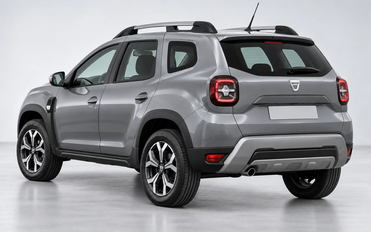 Dacia Duster arka 3/4 görünüm