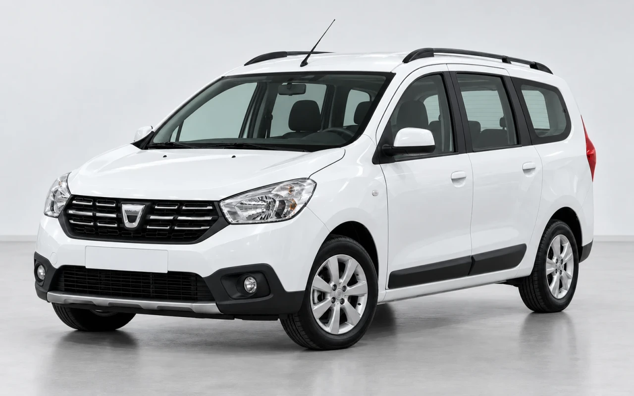 Dacia Lodgy ön 3/4 görünüm