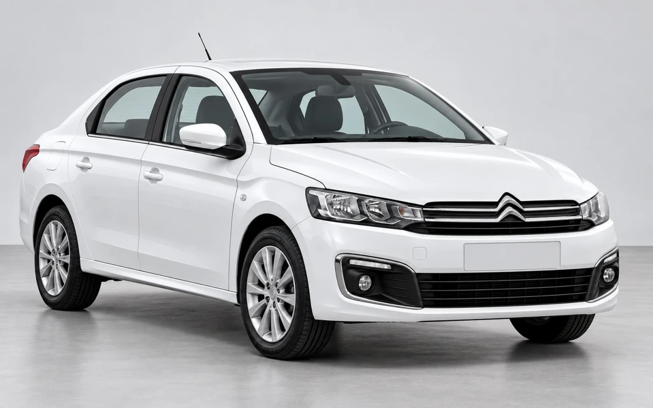 Citroen C-Elysee ön 3/4 görünüm