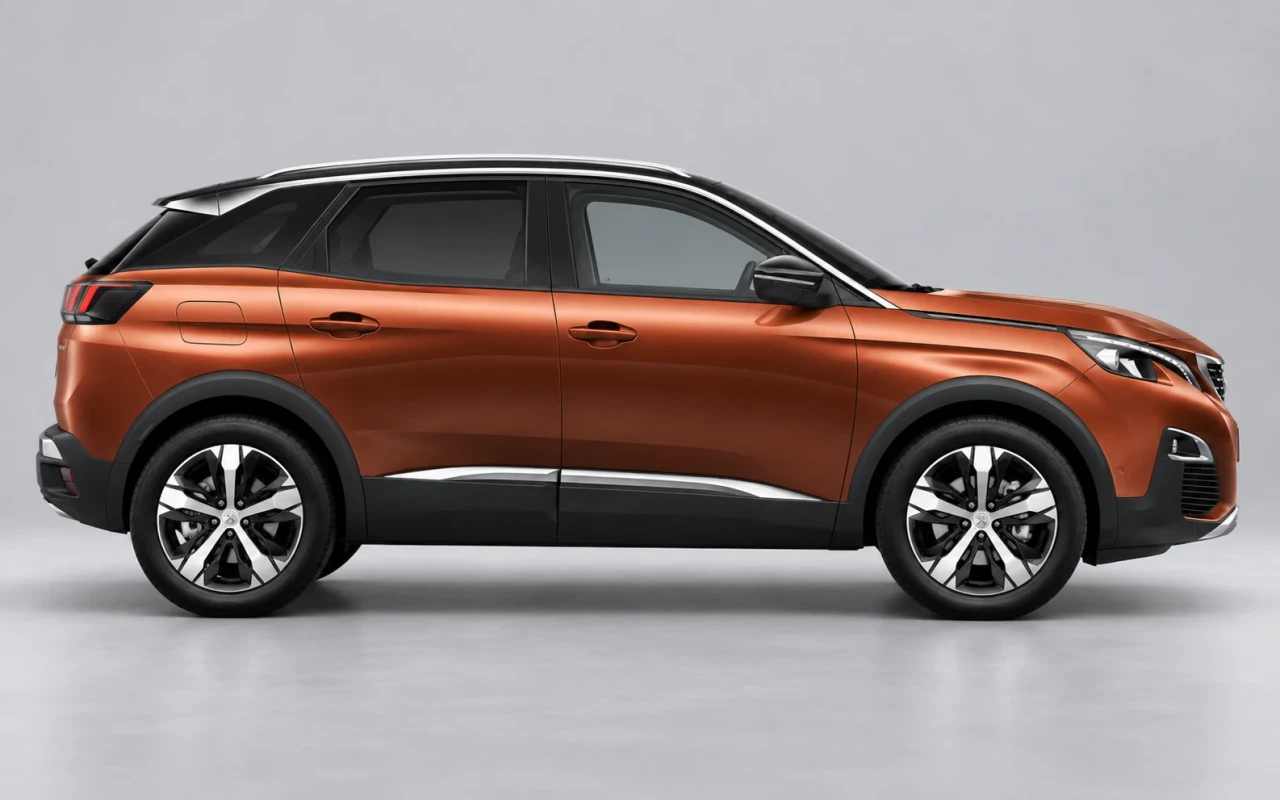 Peugeot 3008 yan görünüm