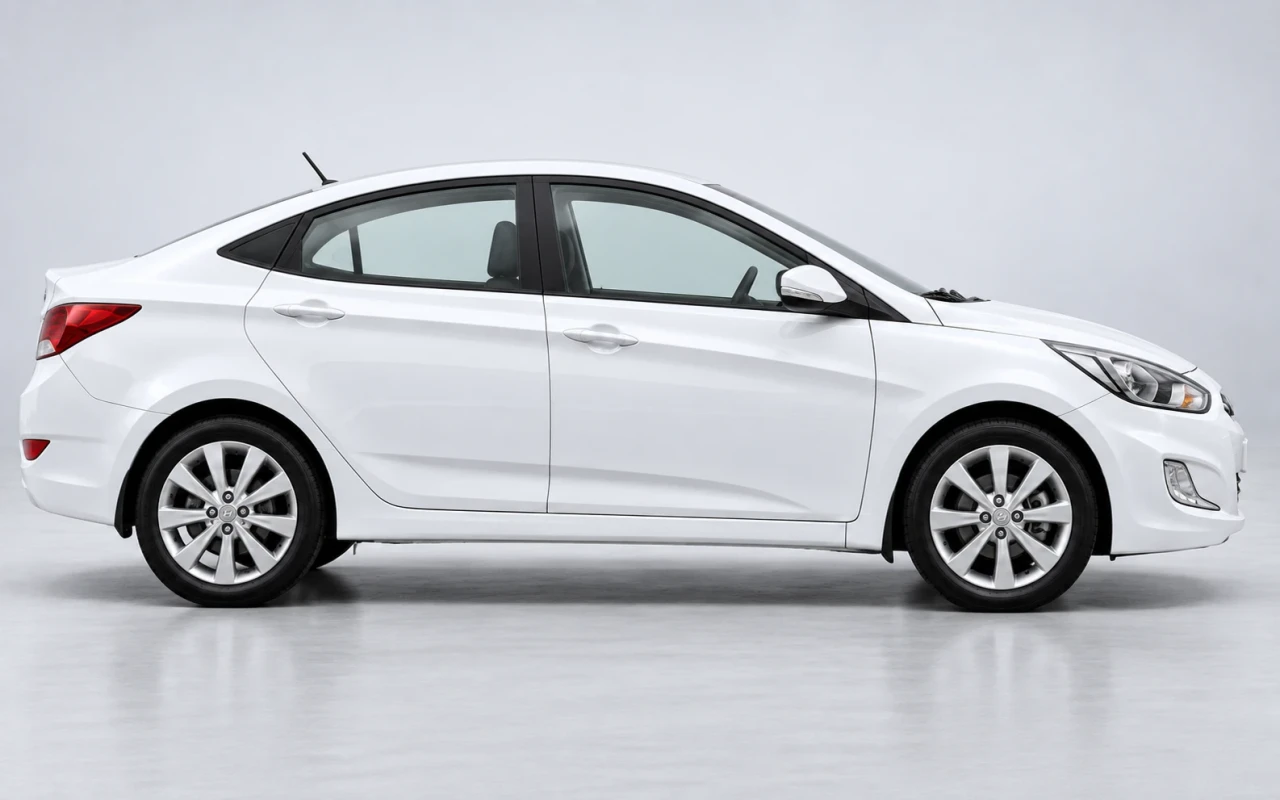 Hyundai Accent Blue Otomatik yan görünüm