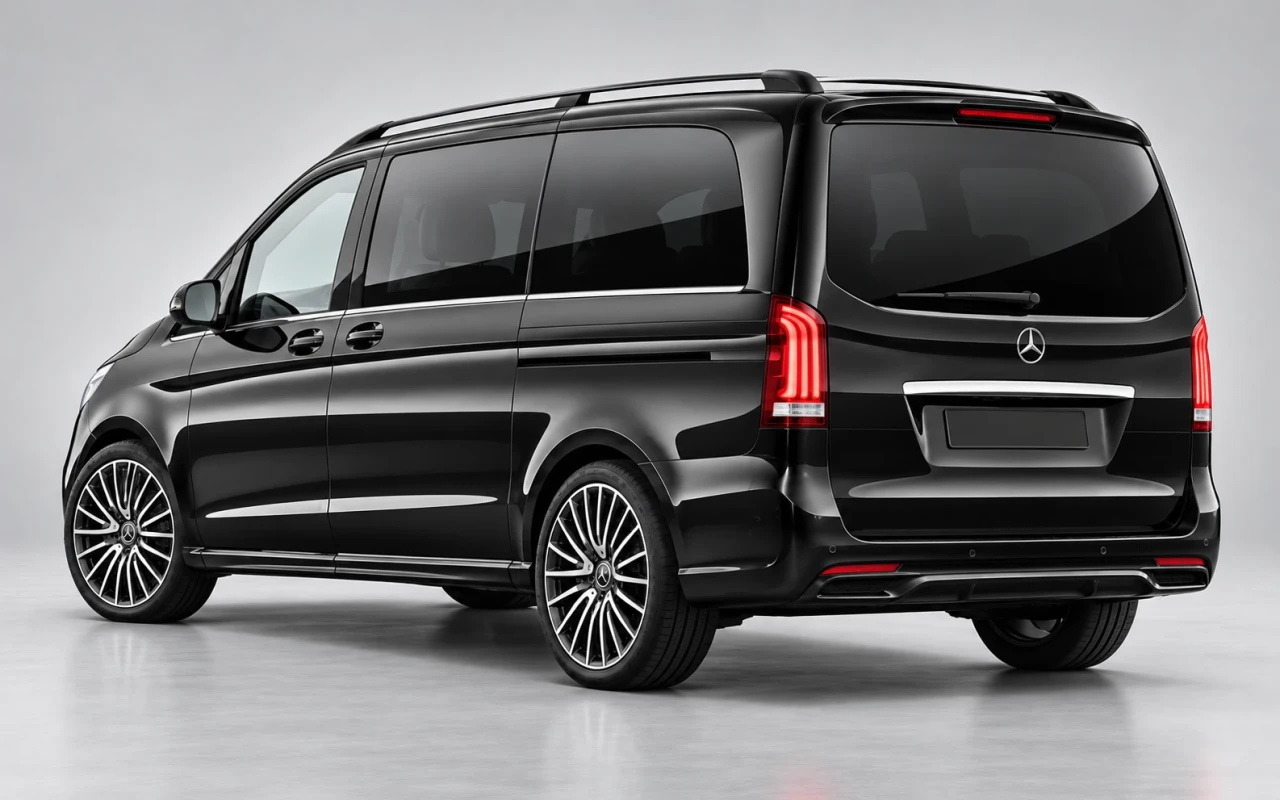 Mercedes Vito arka 3/4 görünüm