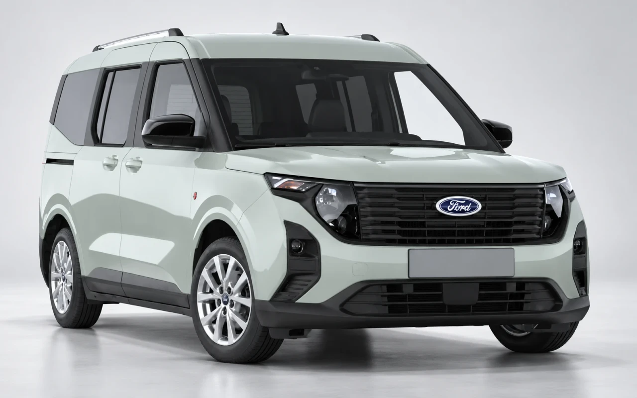 Ford Tourneo Courier ön 3/4 görünüm