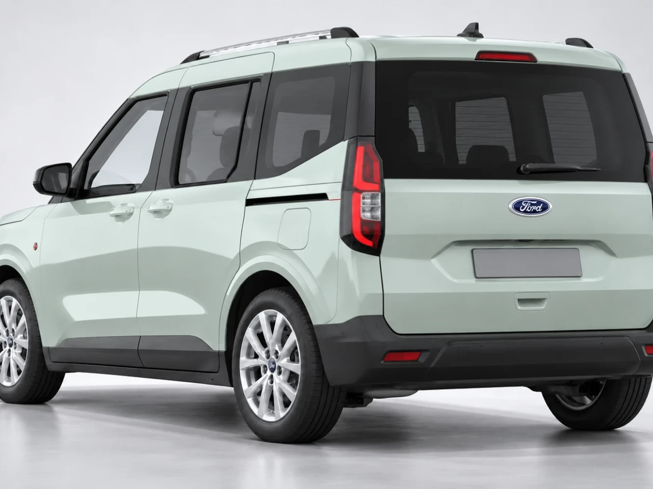 Ford Tourneo Courier arka 3/4 görünüm