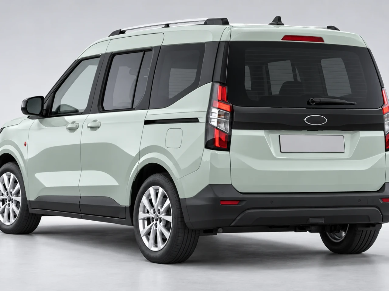 Ford Tourneo Courier Dizel arka 3/4 görünüm