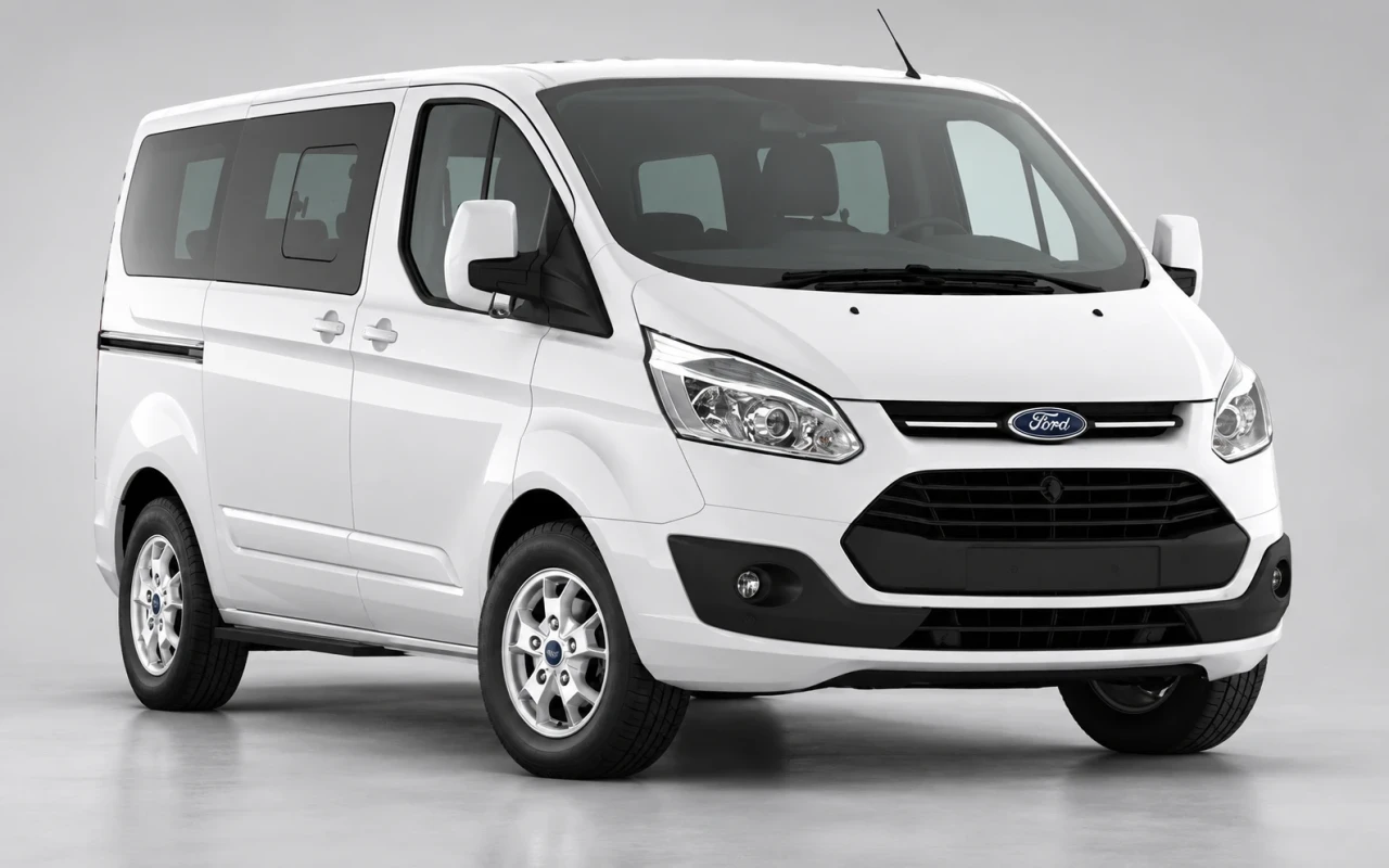 Ford Tourneo Custom 8+1 ön 3/4 görünüm