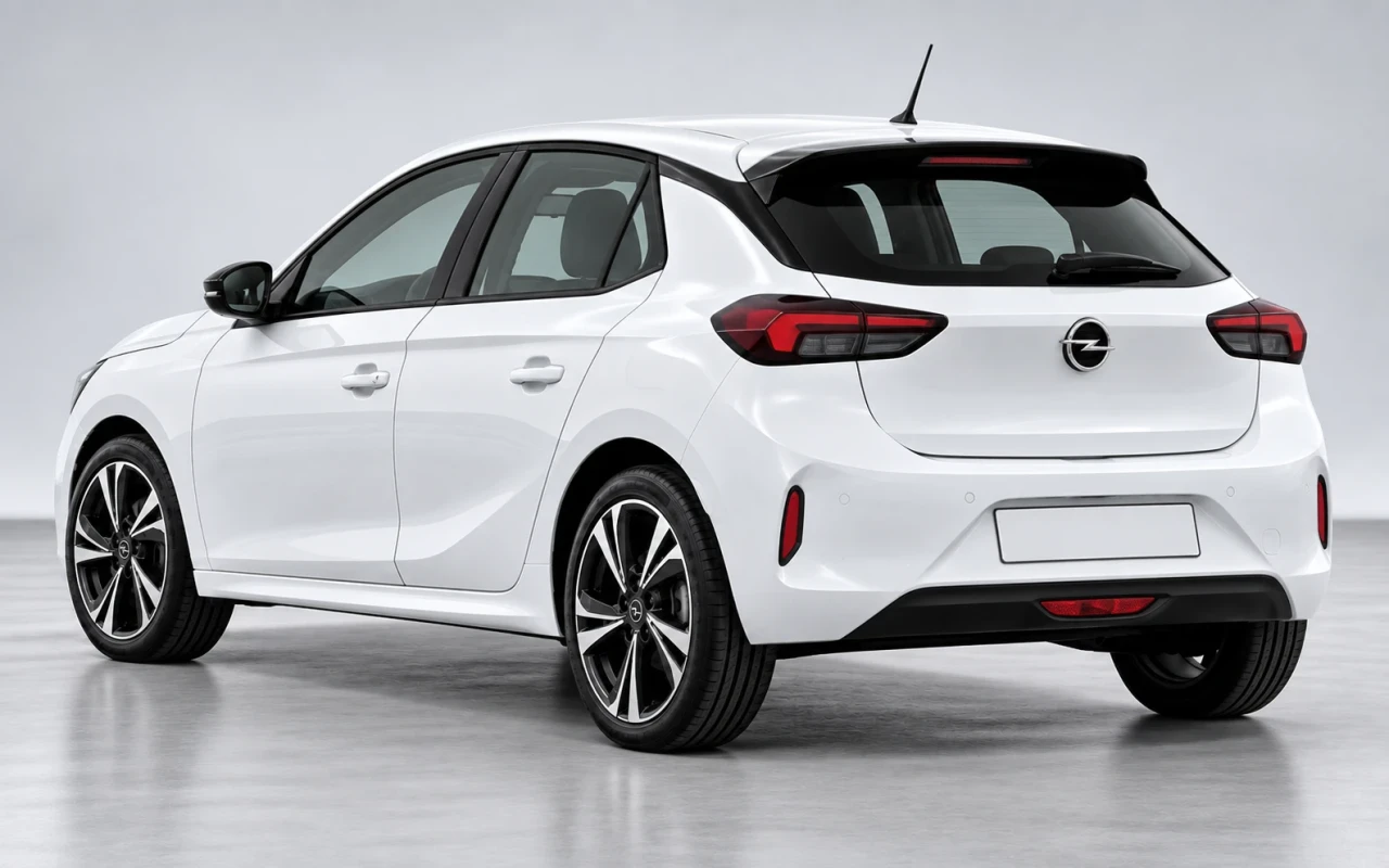 Opel Corsa arka 3/4 görünüm
